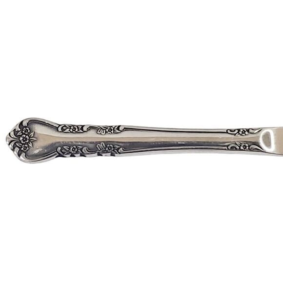 WM A Rogers Rose Dinner Knife - Picture 6 of 7